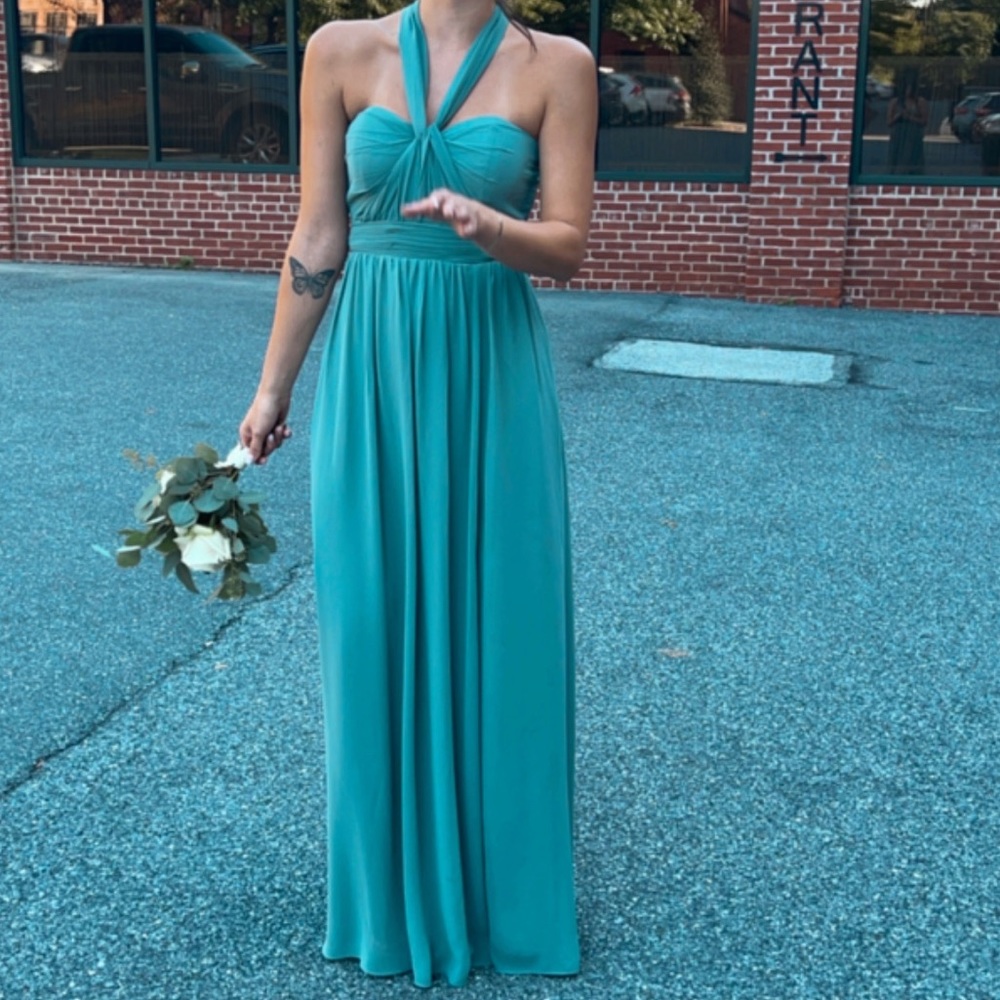 Birdy Grey GRACE CONVERTIBLE DRESS - Sea Glass